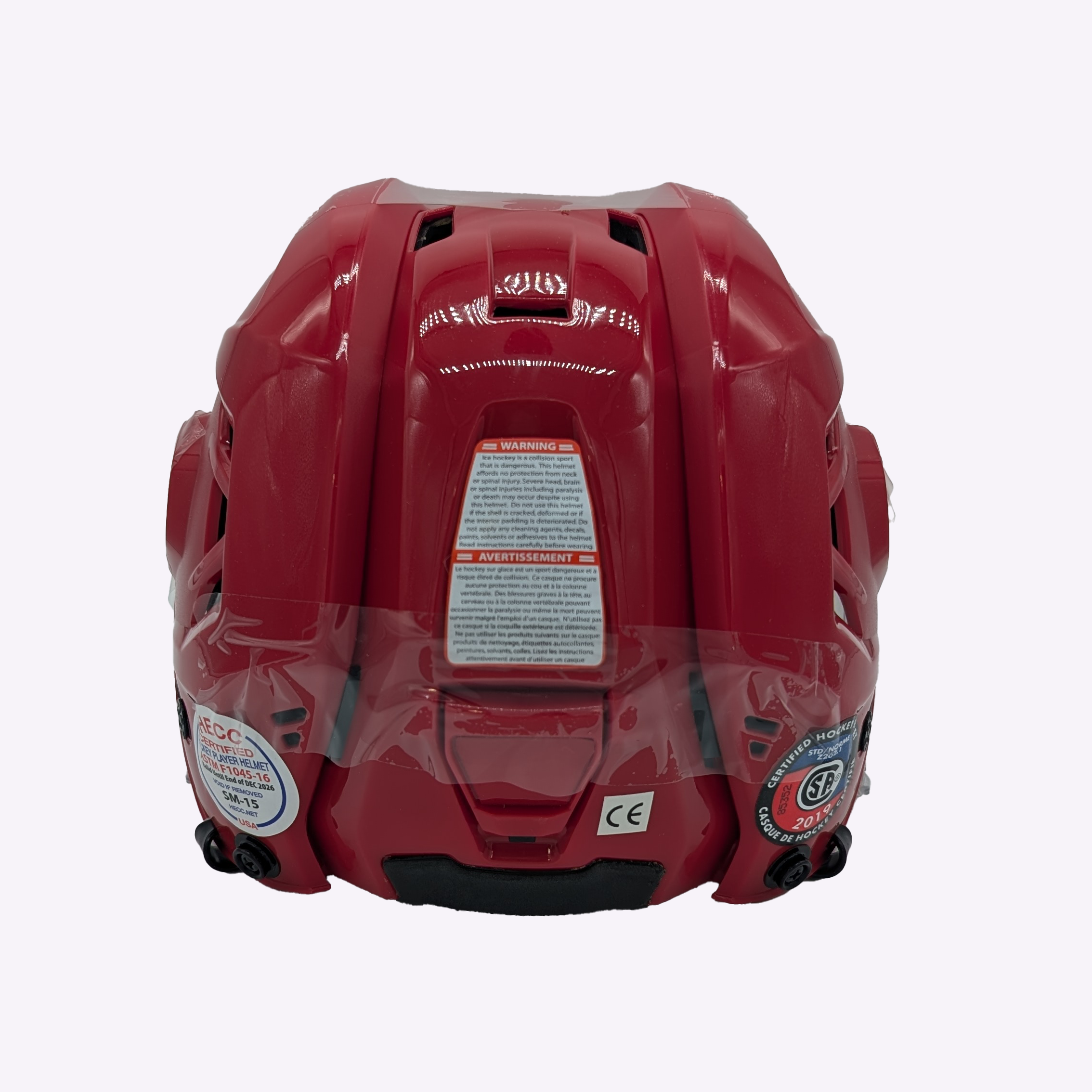 CCM Tacks 710 - Casque de hockey (rouge)